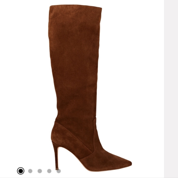 L'AGENCE LENA II TALL LEATHER/SUEDE BOOTS - Picture 5 of 13